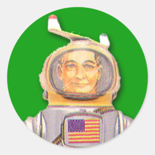 Autocollants robots pour astronautes américains (f