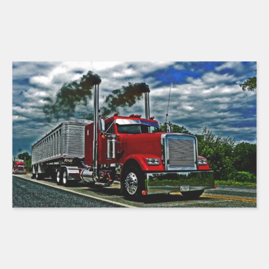 Autocollants Rollin' Freightliner (Devant)