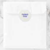 Autocollants Ronds Classiques (Sac)