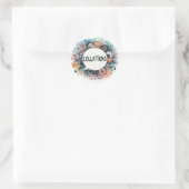 Autocollants ronds classiques (Sac)
