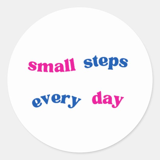 Autocollants Ronds Classiques (Devant)