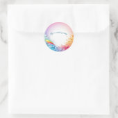 Autocollants ronds classiques (Sac)