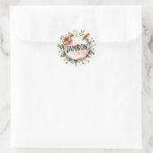 Autocollants ronds classiques (Sac)