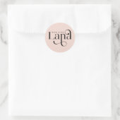 Autocollants Ronds Classiques (Sac)