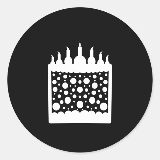 Autocollants Ronds Classiques (Devant)