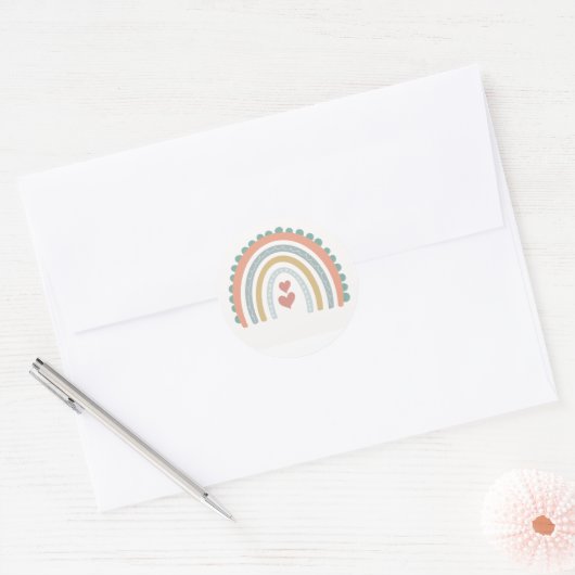 Autocollants Ronds Classiques Amusants (Enveloppe)