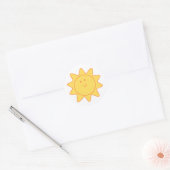 Autocollants Ronds Classiques (Modèle Mignon) (Enveloppe)