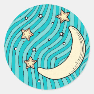 Autocollants ronds classiques pour des métiers