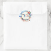 Autocollants ronds classiques (Thon) (Sac)