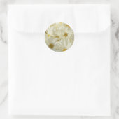 autocollants ronds de 1 de 1/2 marguerite de pouce (Sac)