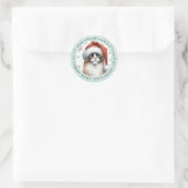 Autocollants ronds de chat Snowshoe (Sac)