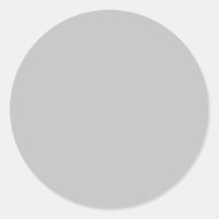 Autocollants Ronds Gris Minimalistes Luxueux