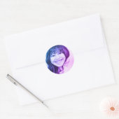 AUTOCOLLANTS RONDS MINI - HOLLY (Enveloppe)