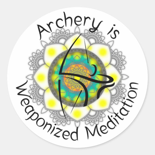 Autocollants ronds pour des cas d'arc (Devant)