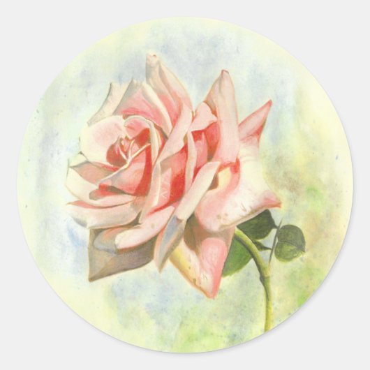 Autocollants Rose Rose (Devant)