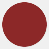 Autocollants Rouge Profond (Devant)