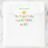 Autocollants Royal Baby (Sac)