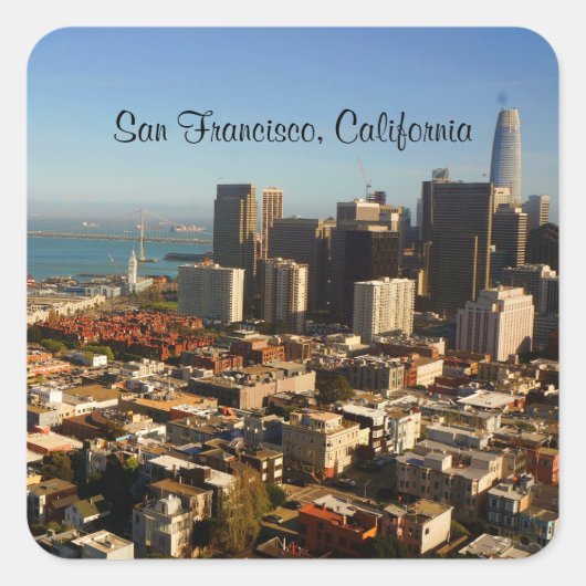Autocollants San Francisco Skyline #9-2 (Devant)