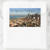 Autocollants San Francisco Skyline #9-3 (Sac)