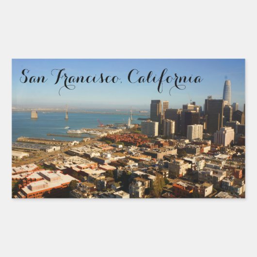 Autocollants San Francisco Skyline #9-3 (Devant)