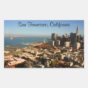 Autocollants San Francisco Skyline #9-4