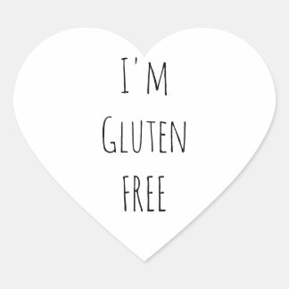 Autocollants sans gluten