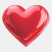 Autocollants Satin Heart (Devant)