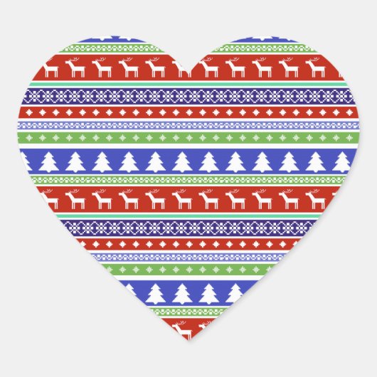 autocollants scandinaves de noël (Devant)