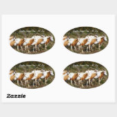 Autocollants Scimitar Horned Oryxes (Feuille)