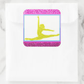 Autocollants scintillants de gymnastique pour fill (Sac)