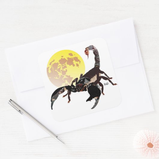 Autocollants scorpions (Enveloppe)