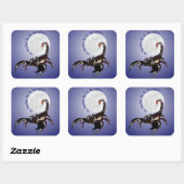 Autocollants scorpions (Feuille)