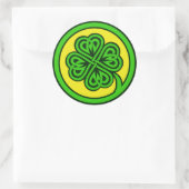 Autocollants Shamrocks tribaux (Sac)