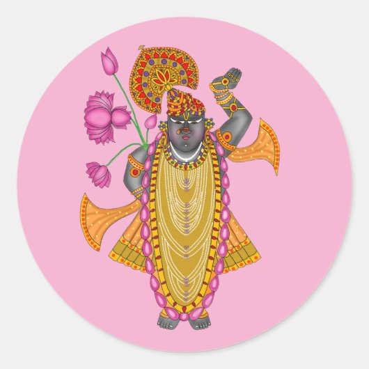 Autocollants Shreenath Ji (Devant)