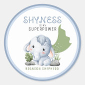 Autocollants Shyness Is My Superpower (Devant)