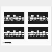 Autocollants SinCity Productions (Feuille)