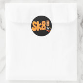 Autocollants Sk8 Skateboard (Sac)
