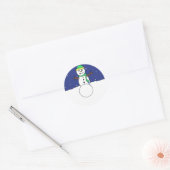 Autocollants Snowman (Enveloppe)