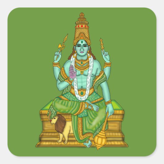 Autocollants spirituels Lord Budh Dev (Devant)