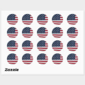 Autocollants Stars and Stripes (Feuille)