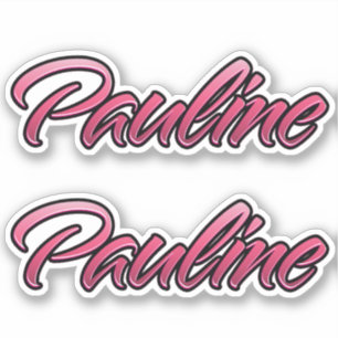 Autocollants Stickers autocollants set rose pâle P