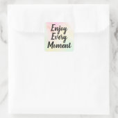 Autocollants Stickers Enjoy Every Moment (Sac)