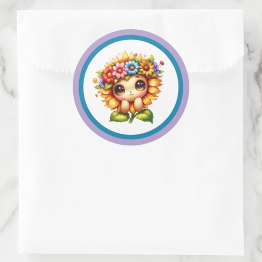 Autocollants Sunflower Cutie (Sac)