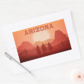 Autocollants Sunset Arizona (Enveloppe)