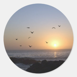 Autocollants Sunset côtier