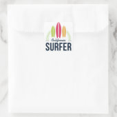 Autocollants Surfer (Sac)