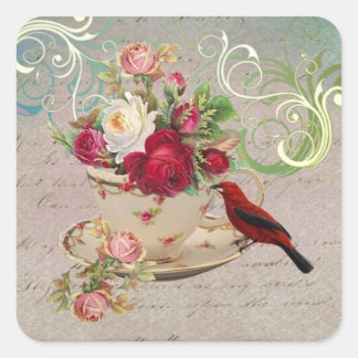 Autocollants Teacup 1