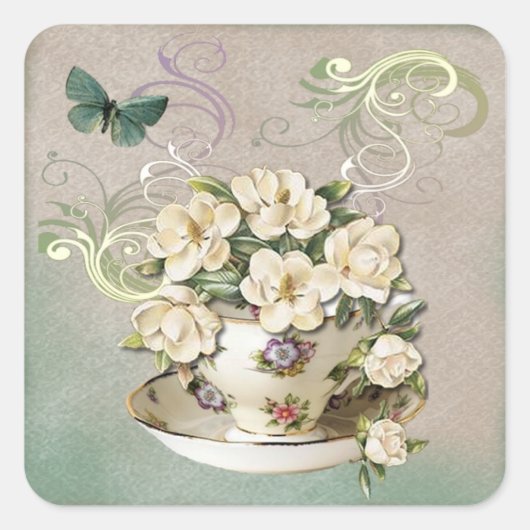 Autocollants Teacup 2 (Devant)