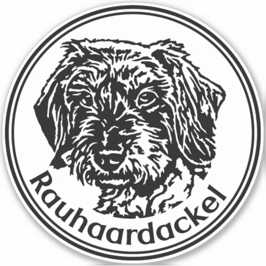 Autocollants Teckel (Devant)