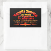 Autocollants Tequila Sunrise (Sac)